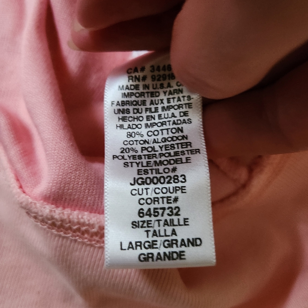 Juicy Couture "Juicy Made me Do It" vintage  bubblegum pink terry jacket Large - Picture 6 of 8